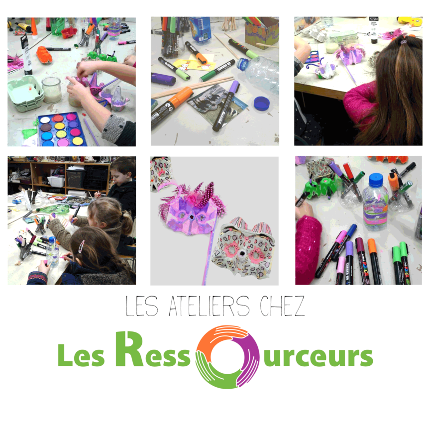Atelier de février chez Les Ressourceurs
