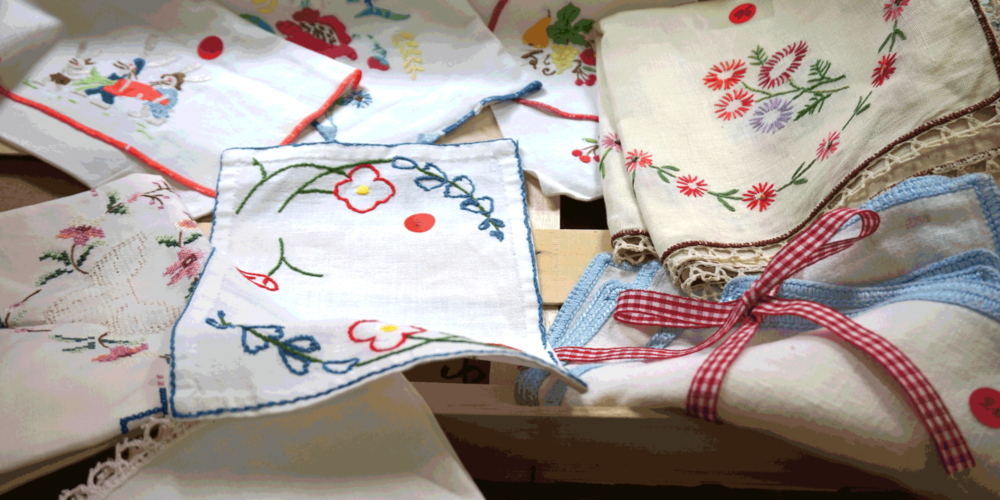 Broderies en vente chez Les Ressourceurs