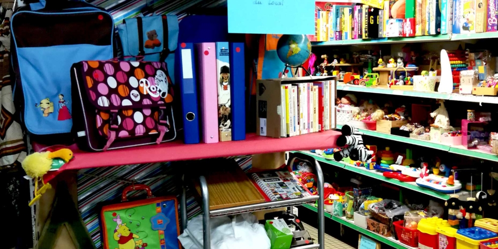 tête de rayon rentrée