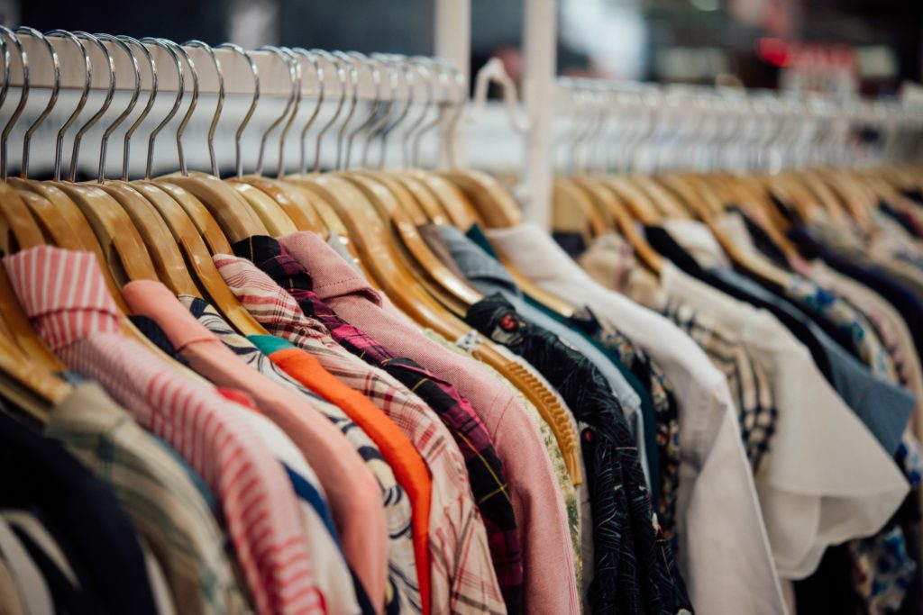 50 % sur tous les vêtements